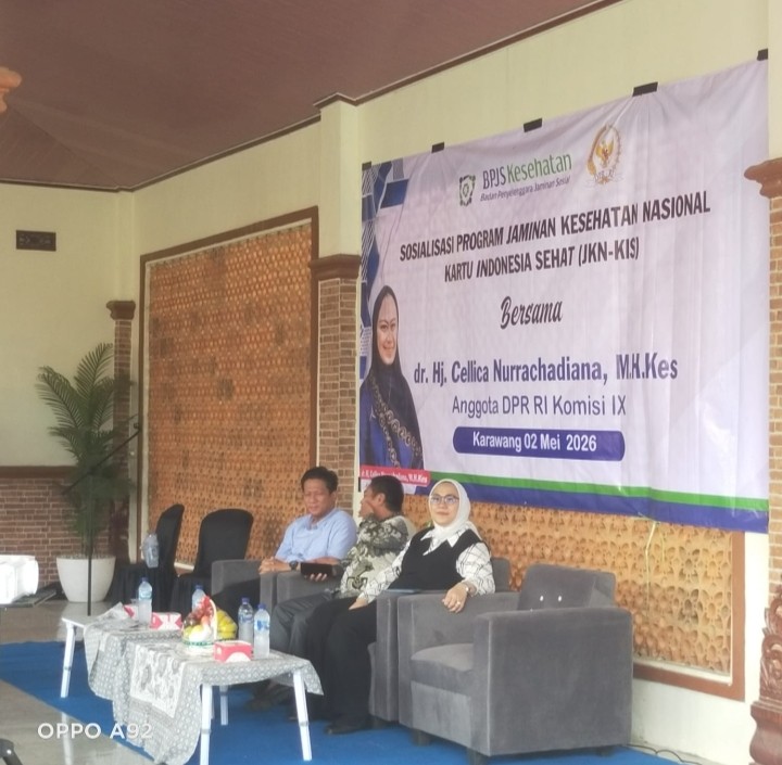 Anggota DPR RI Sosialisasikan Program JKN-KIS, Dorong Akses Kesehatan Merata di Karawang